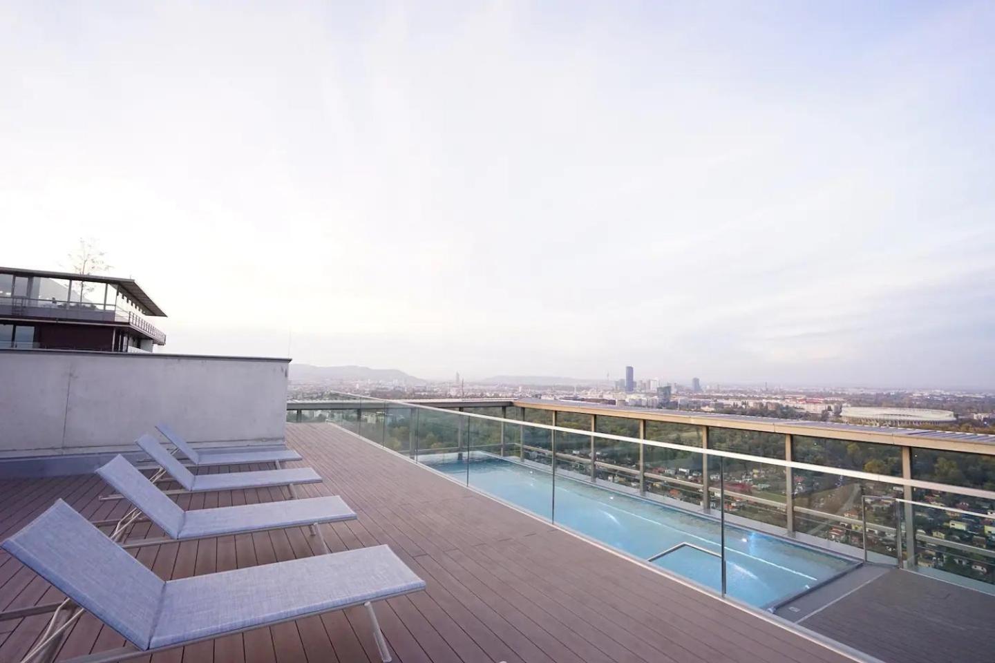 Exquisite Studio With Rooftop Pool Apartment Vienna Exterior photo